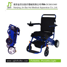 Fauteuil roulant électrique pliable peut mettre en voiture